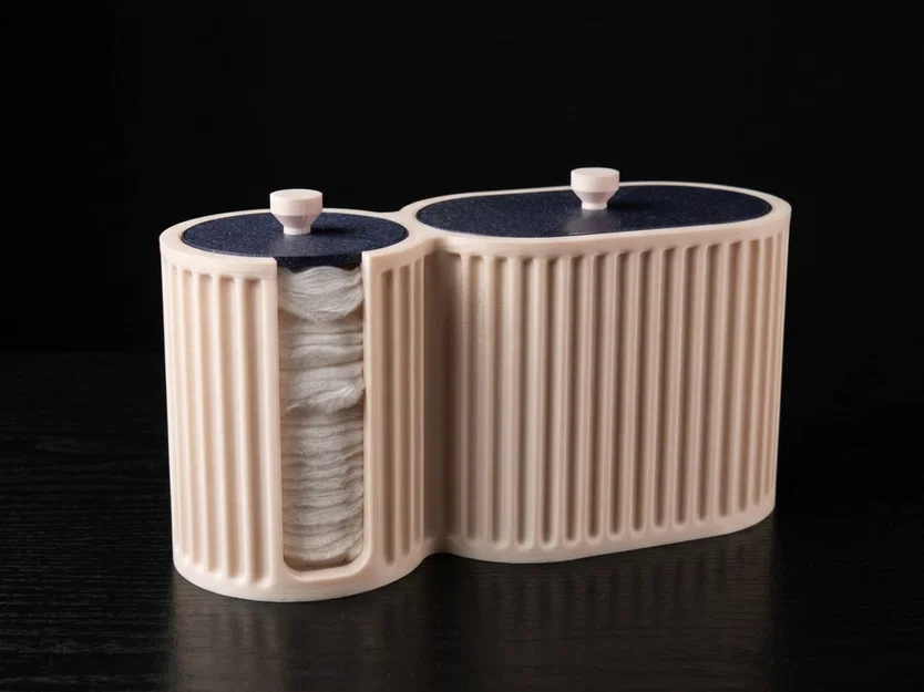 Khay Đựng Bông Tẩy Trang và Bông Tăm - Image 1