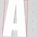 Mô hình chữ cái 3D - đa dạng font chữ! - Thumbnail 2