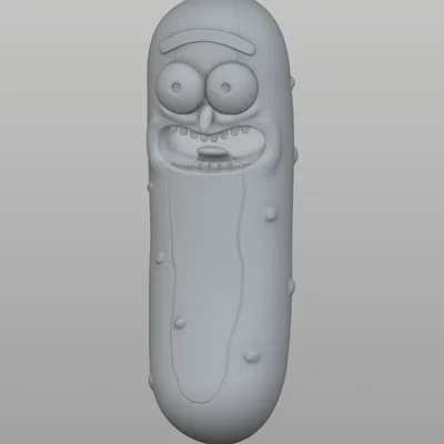 Mô hình 3D Pickle Rick (Rick and Morty) độc đáo để in 3D
