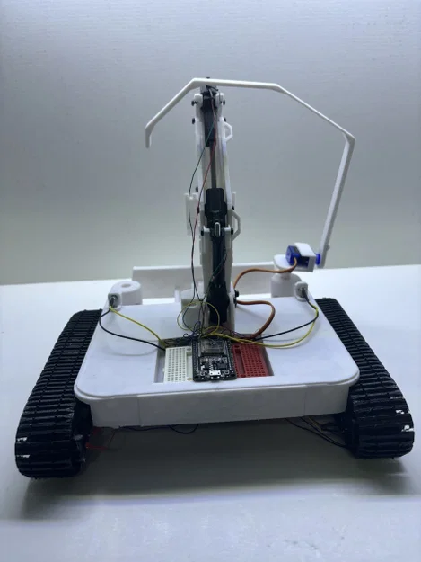 XRP Mover – Robot XRP đa năng với tay servo, track và đèn tích hợp - Image 4