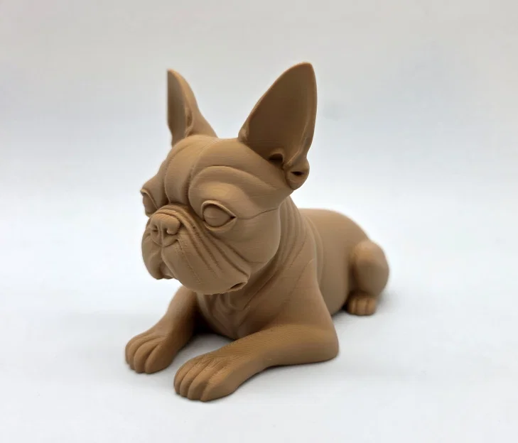 Mô hình chú chó Boston Terrier đang nằm - Image 1