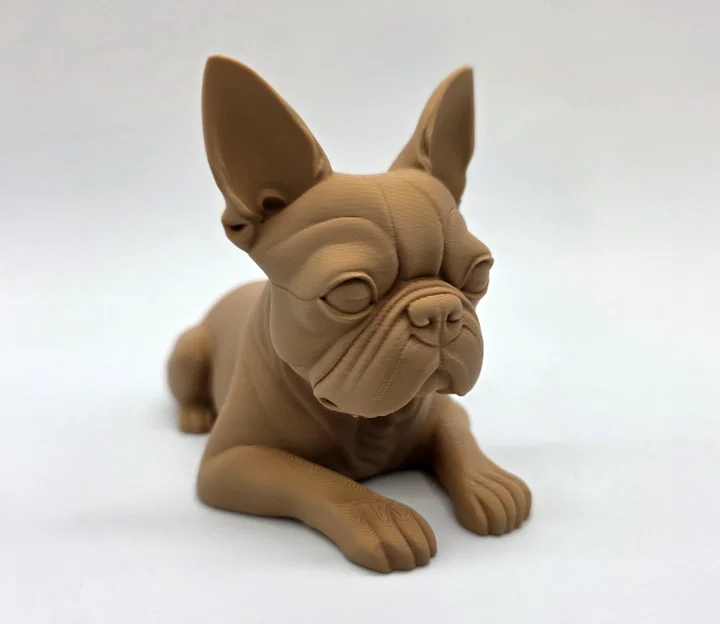 Mô hình chú chó Boston Terrier đang nằm - Image 7