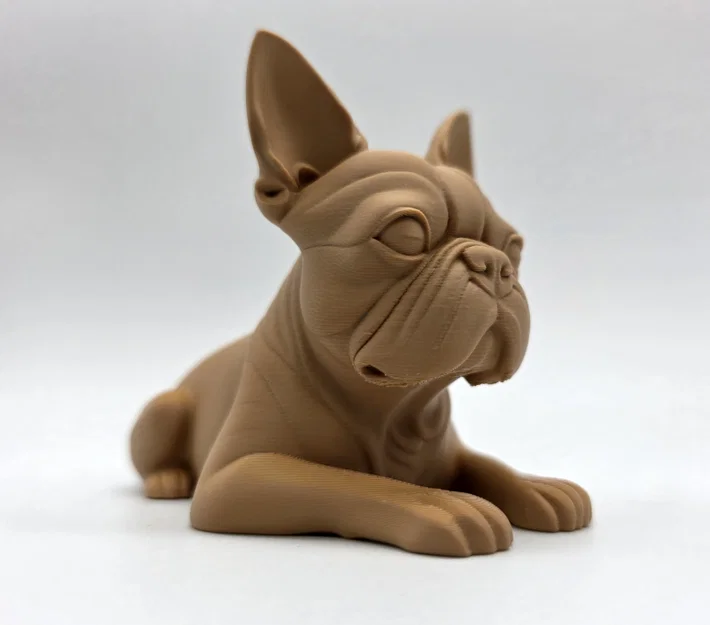 Mô hình chú chó Boston Terrier đang nằm - Image 8