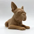 Mô hình chú chó Boston Terrier đang nằm - Thumbnail 8