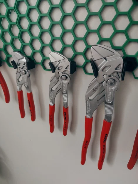 Giá treo kìm Knipex cho bảng Honeycomb Storage Wall (3 kích thước) - Image 1