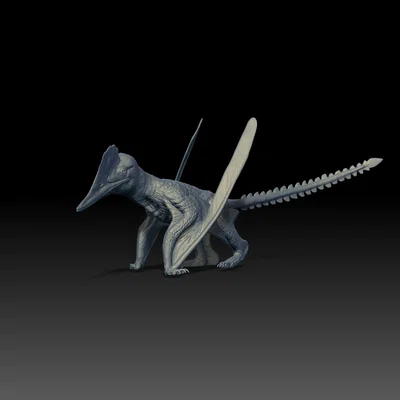 Mô hình Pterorhynchus 3D – Thằn lằn bay tiền sử sống động