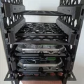 4 Bay 3.5" HDD Cage - Khung gắn 4 ổ cứng 3.5 inch - Thumbnail 3