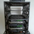 4 Bay 3.5" HDD Cage - Khung gắn 4 ổ cứng 3.5 inch - Thumbnail 4