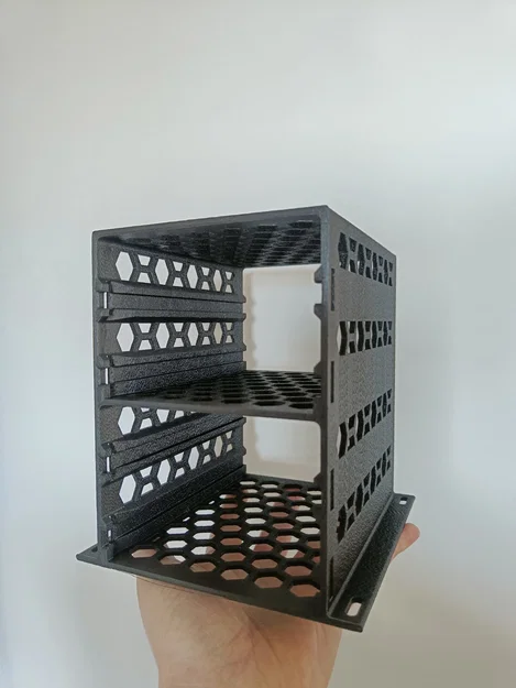 4 Bay 3.5" HDD Cage - Khung gắn 4 ổ cứng 3.5 inch - Image 6