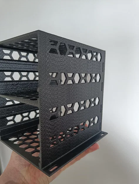 4 Bay 3.5" HDD Cage - Khung gắn 4 ổ cứng 3.5 inch - Image 9