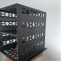 4 Bay 3.5" HDD Cage - Khung gắn 4 ổ cứng 3.5 inch - Thumbnail 9