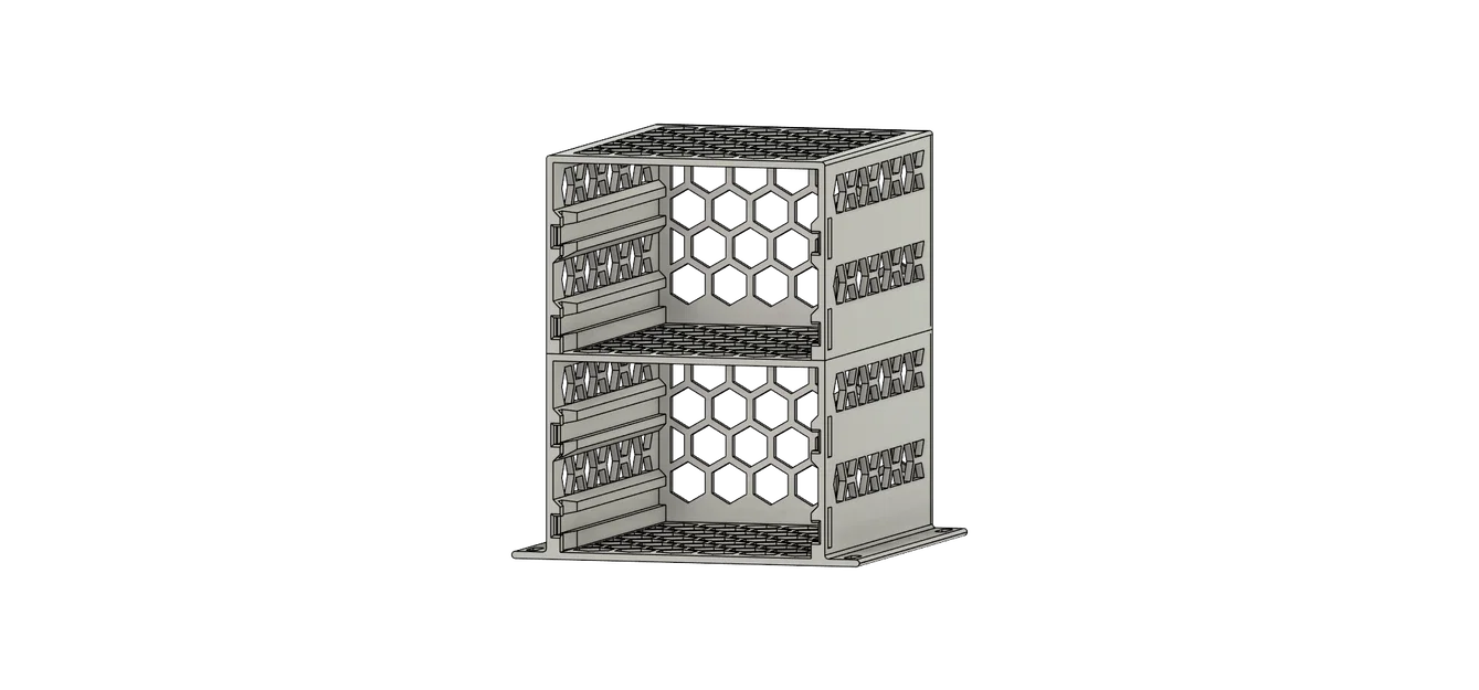 4 Bay 3.5" HDD Cage - Khung gắn 4 ổ cứng 3.5 inch - Image 10