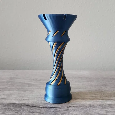 Mô hình quân Vua cờ vua xoắn ốc (King Chess Piece Impossible Passthrough)