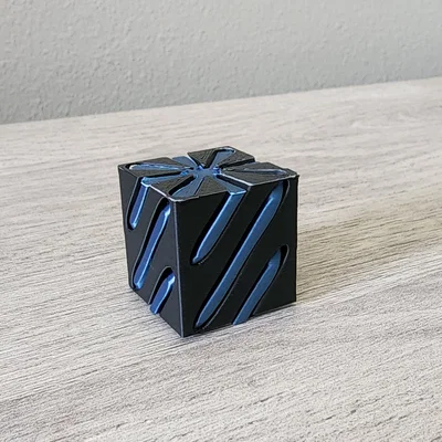 Mô hình 3D khối lập phương ma thuật Impossible Passthrough