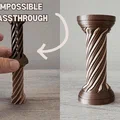 Mô hình đồ chơi Column Impossible Passthrough xoắn ốc độc đáo - Thumbnail 1