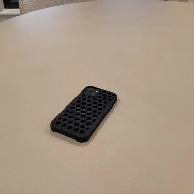 Ốp lưng iPhone 13 họa tiết tổ ong in 3D cực chất