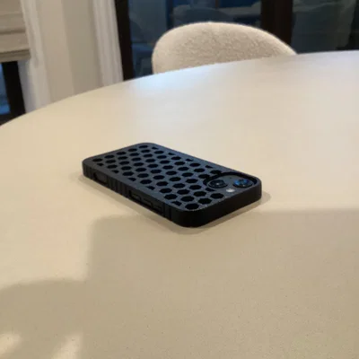 Ốp lưng iPhone 13 họa tiết tổ ong in 3D cực chất