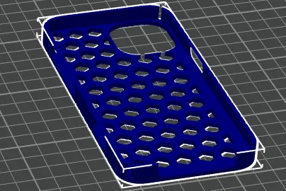 Ốp lưng iPhone 13 họa tiết tổ ong in 3D cực chất - Image 5