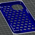 Ốp lưng iPhone 13 họa tiết tổ ong in 3D cực chất - Thumbnail 5