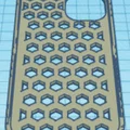Ốp lưng iPhone 13 họa tiết tổ ong in 3D cực chất - Thumbnail 6