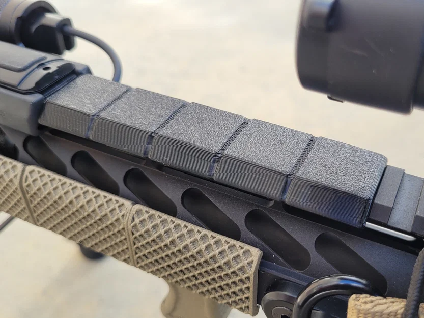 Ốp Thanh Ray Picatinny TPU - Image 3