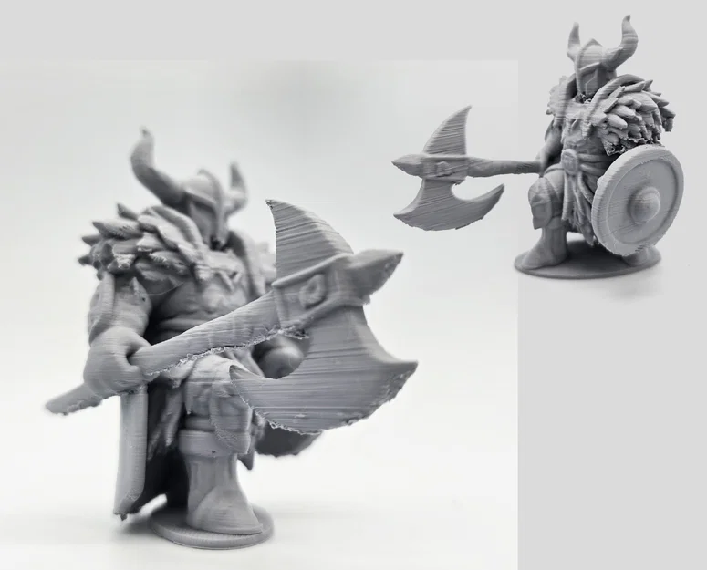 Mô hình chiến binh Viking dũng mãnh (Battle-Axe Viking Miniature) - Image 1