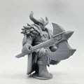 Mô hình chiến binh Viking dũng mãnh (Battle-Axe Viking Miniature) - Thumbnail 3
