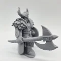 Mô hình chiến binh Viking dũng mãnh (Battle-Axe Viking Miniature) - Thumbnail 8