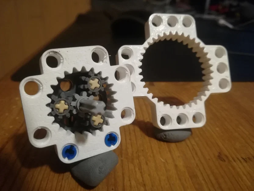 Bánh răng bao (ring gear) tương thích LEGO cho hộp số hành tinh - Image 2