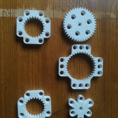 Bánh răng bao (ring gear) tương thích LEGO cho hộp số hành tinh