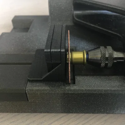 Bộ giá đỡ cắt thanh, ống và vít cho máy Dremel