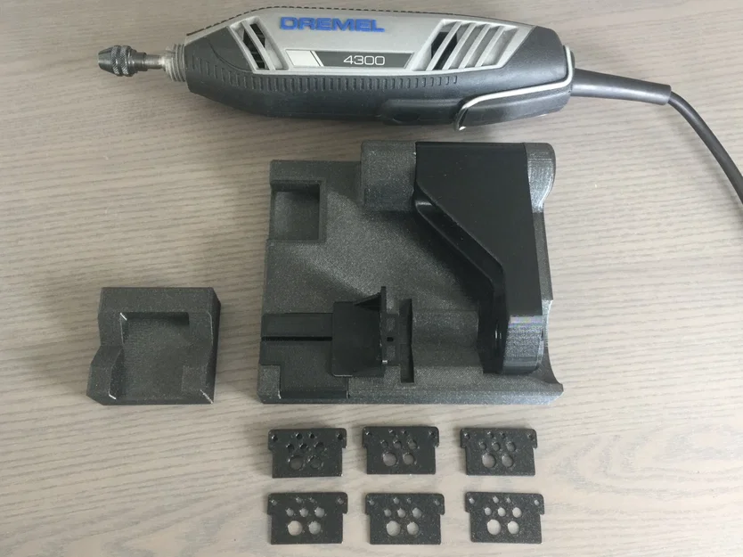 Bộ giá đỡ cắt thanh, ống và vít cho máy Dremel - Image 6