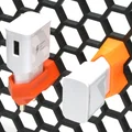 Giá Đỡ Củ Sạc Phích Cắm Euro Cho Honeycomb Storage Wall - HSW USB - Thumbnail 1