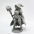 Mô hình nữ pháp sư (Female Sorceress Figurine) - Thumbnail 2