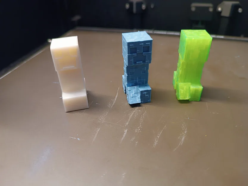 Mô hình 3D Creeper Minecraft trang trí bàn học độc đáo - Image 2