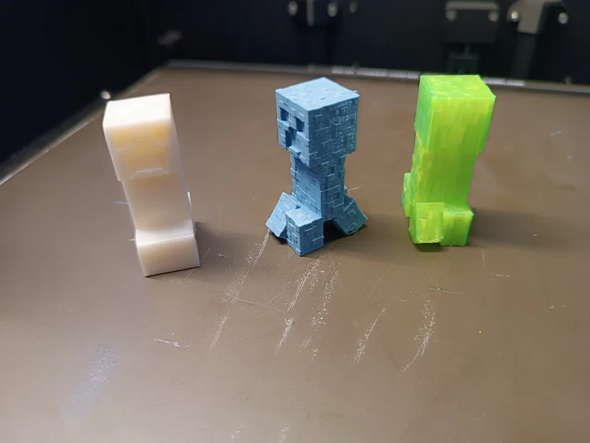 Mô hình 3D Creeper Minecraft trang trí bàn học độc đáo - Image 4