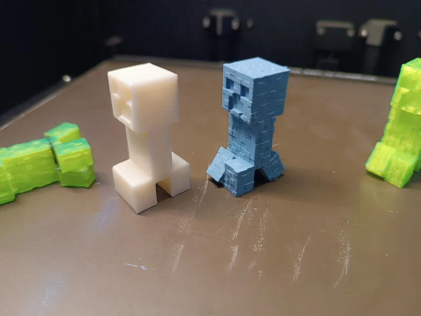 Mô hình 3D Creeper Minecraft trang trí bàn học độc đáo - Image 6