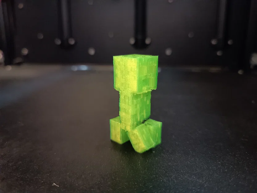 Mô hình 3D Creeper Minecraft trang trí bàn học độc đáo - Image 7