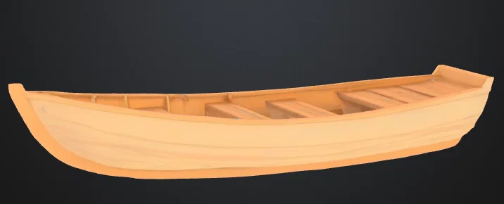 Mô hình thuyền cứu sinh và ca nô 3D cực đẹp để làm trang trí - Image 1