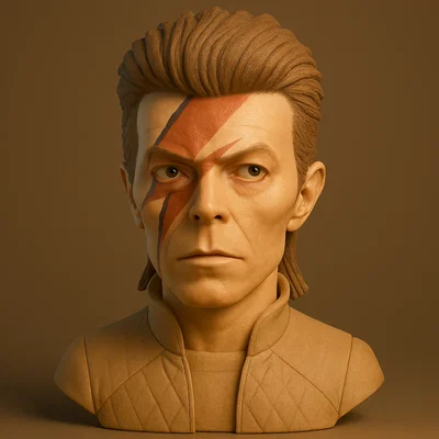 Tượng Bust David Bowie - Phong cách Aladdin Sane