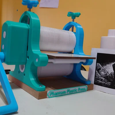 Máy in 3D Phantom Plastic Printing Press khổ 6 inch