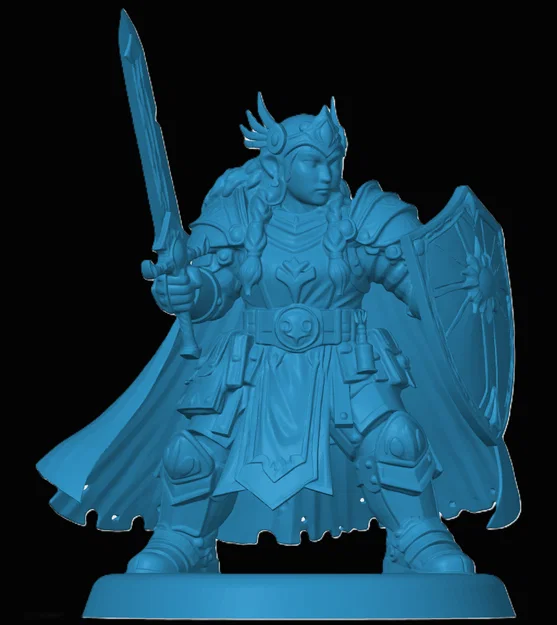 Mô hình Dwarven Paladin - Image 1