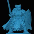 Mô hình Dwarven Paladin - Thumbnail 1