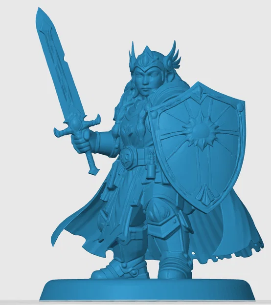 Mô hình Dwarven Paladin - Image 2