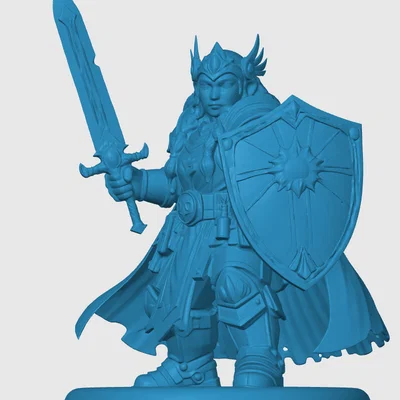 Mô hình Dwarven Paladin