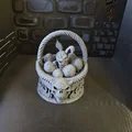 Giỏ trứng Phục sinh cùng chú thỏ 'xấu tính' - Thumbnail 2