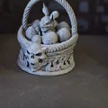 Giỏ trứng Phục sinh cùng chú thỏ 'xấu tính' - Thumbnail 4