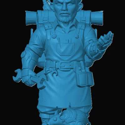Mô hình Halfling Artificer