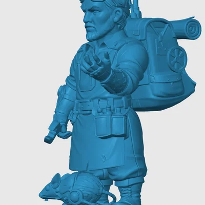 Mô hình Halfling Artificer
