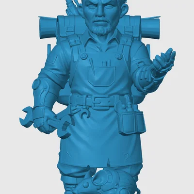 Mô hình Halfling Artificer